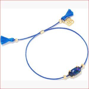 Gold Plated Brass Link Charm Bracelet with Lobster Claw Clasp